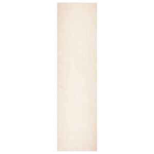 vidaXL Mellanh&ouml;g mjuk och tv&auml;ttbar matta HUARTE Beige 80 x 300 cm