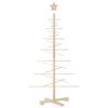 vidaXL Julgran i tr&auml; 125 cm massiv furu