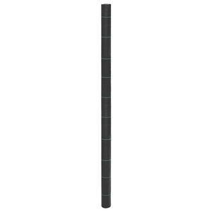 vidaXL Ogr&auml;smatta svart 2x200 m PP