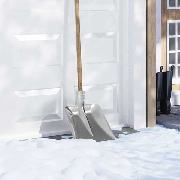 vidaXL Skyffelhuvud 4 pcs Silver 45 x 38 cm Aluminium