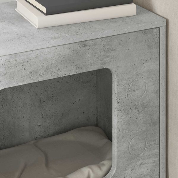 vidaXL Katt hus Betong 51 x 30 x 52 cm Konstruerat tr&auml;