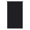 vidaXL Utomhus Rullgardin UV-skydd Svart 100 x 230 cm (B x H)