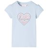 T-shirt f&ouml;r barn ljusbl&aring; 92