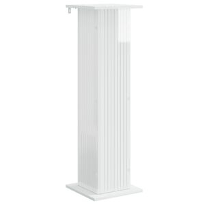 vidaXL V&auml;xtst&auml;ll Vit h&ouml;gglans 30,5 x 30 x 100,5 cm Konstruerat tr&auml;