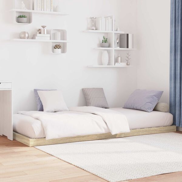 vidaXL S&auml;ngram Sonoma 100 x 200 cm Konstruerat tr&auml;