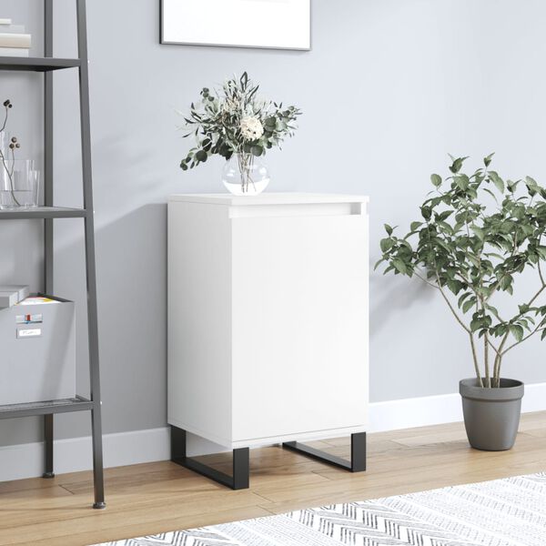 vidaXL Byr&aring; vit 40x35x70 cm konstruerat tr&auml;