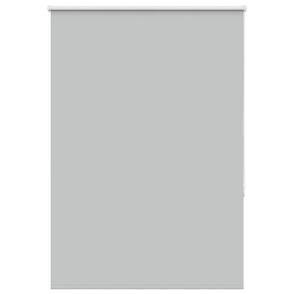 vidaXL Rullgardin m&ouml;rkl&auml;ggning ljusgr&aring; 115x150 cm tyg bredd 110,7 cm