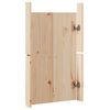 vidaXL K&ouml;ksd&ouml;rr MEPPEL 2 pcs Kr&auml;m 50 x 9 x 82 cm Massivt talltr&auml;