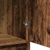vidaXL Skåp med låda Gammalt trä 40 x 40,5 x 135 cm Konstruerat trä