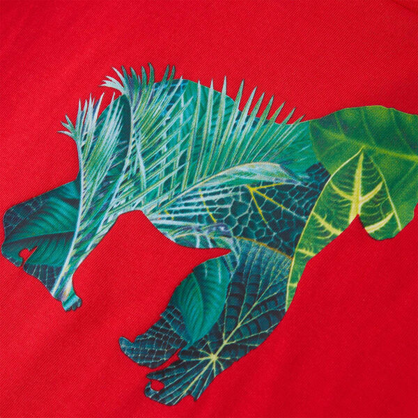 T-shirt för barn röd 92