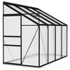 vidaXL V&auml;xthus antracit aluminium 5,24 m&sup3;