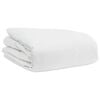 vidaXL Täckeset med kudde 3 pcs Vit Dunfjäder