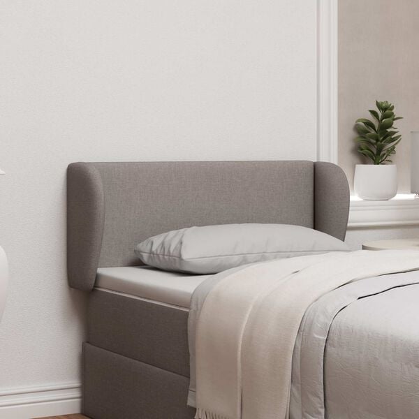 vidaXL S&auml;nggavel &Ouml;ra Taupe 40 x 23 x 6 cm tyg