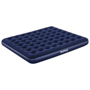 Bestway Luftmadrass flockad ovansida 203 x 183 x 22 cm 67004
