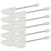 vidaXL Skoblock 5 par vit EU 35-38 plast