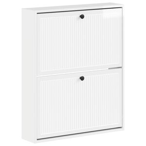 vidaXL V&auml;ggmonterad skosk&aring;p EDE 71 x 17 x 86 cm Konstruerat tr&auml;
