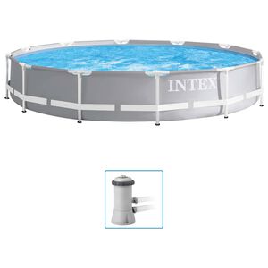 Intex Pool med tillbeh&ouml;r Prism Frame Premium 366x76 cm