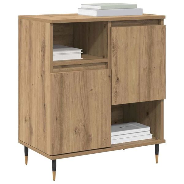 vidaXL Sideboard Artisan Ek 60 x 35 x 70 cm