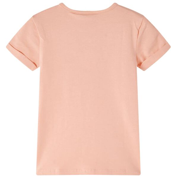 T-shirt f&ouml;r barn ljus orange 140