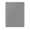 vidaXL Badrumsspegel med LED-lampor 60 x 80 cm (L x H)