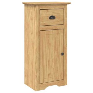 vidaXL Badrumssk&aring;p BODO Honung brun 44 x 30 x 90 cm Konstruerat tr&auml;