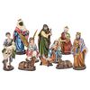 Ambiance Julkrubba 10 st figurer set