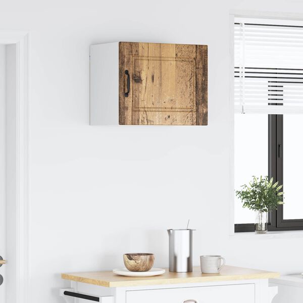 vidaXL K&ouml;kssk&aring;p med hylla Gammalt tr&auml; 50 x 31 x 40 cm Konstruerat tr&auml;