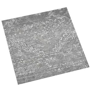 vidaXL Sj&auml;lvh&auml;ftande golvplankor Betonggr&aring; 30,5 x 30,5 cm 20 st PVC