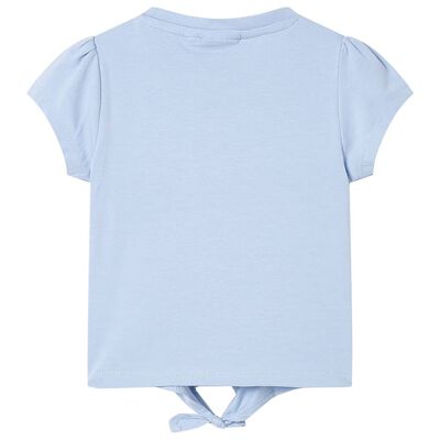 T-shirt för barn blå 92