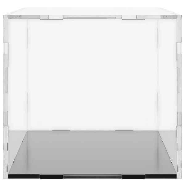 vidaXL Displaylåda transparent 30x15x14 cm akryl