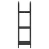 vidaXL Hyllsystem Svart Ek 40 x 30 x 109 cm Konstruerat tr&auml;