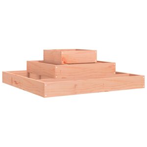 vidaXL Odlingsl&aring;da 80x80x27 cm massiv douglas
