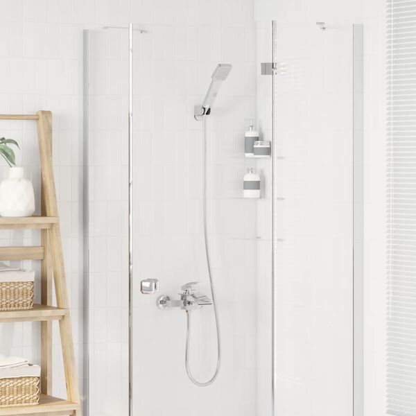 vidaXL Duschhuvud Set Krom G 1 / 2 tum