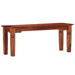 vidaXL B&auml;nk 110 cm massivt akaciatr&auml;