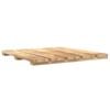 vidaXL Terrassplattor 24 pcs Brun 50 x 50 cm Gr&ouml;n impregnerad furug