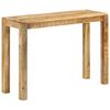 vidaXL Avlastningsbord 110x35x76 cm grovt mangotr&auml;
