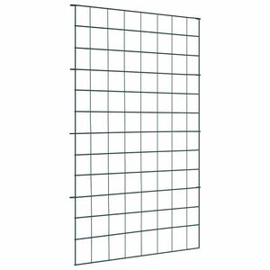 vidaXL Dammskydd Set 8 st 50 x 80 cm St&aring;l Gr&ouml;n