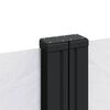 vidaXL Inf&auml;llbar sidomarkis vit 120x600 cm
