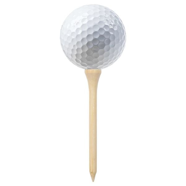 vidaXL Golfpeggar 1000 st 83 mm bambu