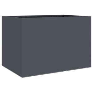 vidaXL Odlingsl&aring;da antracit 62x40x39 cm st&aring;l
