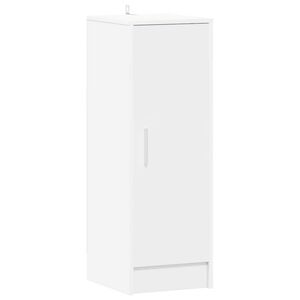 vidaXL Skosk&aring;p vit 32x35x92 cm konstruerat tr&auml;