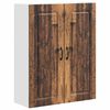 vidaXL Diskmaskin panel Kalmar Gammalt tr&auml; 80 x 31 x 100 cm