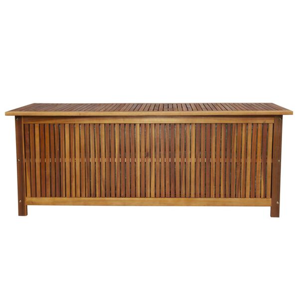 vidaXL Dynbox 150x50x58 cm massivt akaciatr&auml;