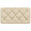 vidaXL Headboard Cushion Cream 90 cm Fabric