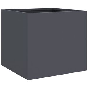 vidaXL Odlingsl&aring;da antracit 32x30x29 cm st&aring;l