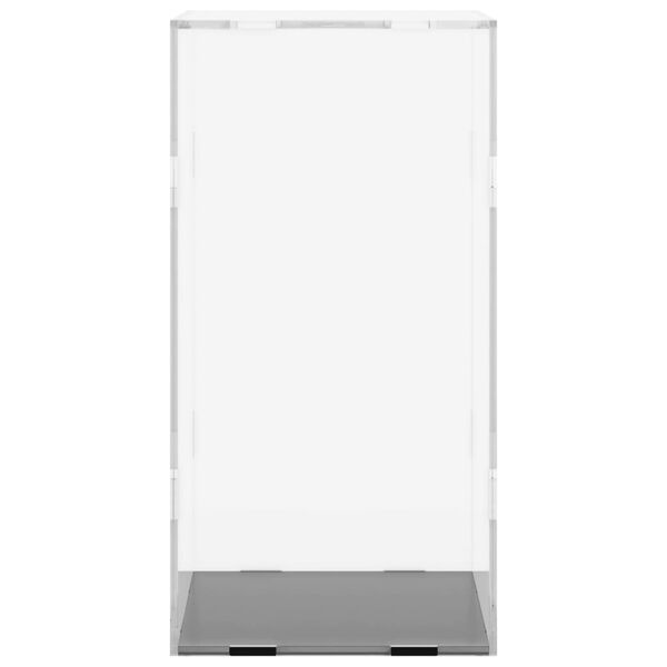 vidaXL Displaylåda transparent 22x18x35 cm akryl