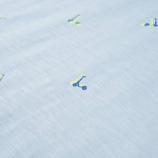 T-shirt för barn ljusblå 128