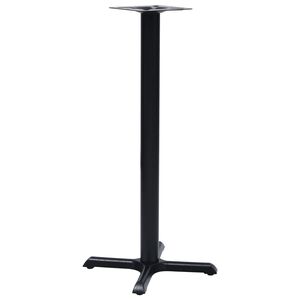 vidaXL Bordsben f&ouml;r caf&eacute;bord 56x56x107 cm gjutj&auml;rn