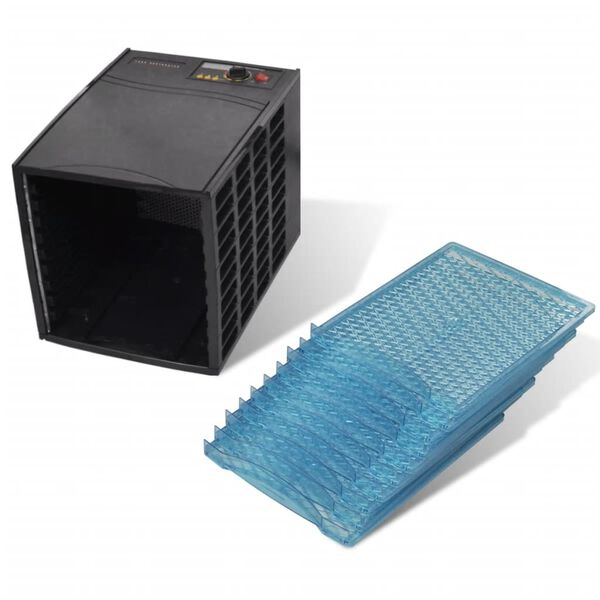 vidaXL Mattorkare med 10 brickor (kvadratisk)