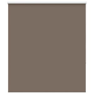 vidaXL M&ouml;rkl&auml;ggningsgardin kaffe 130x130 cm tyg bredd 126,6 cm